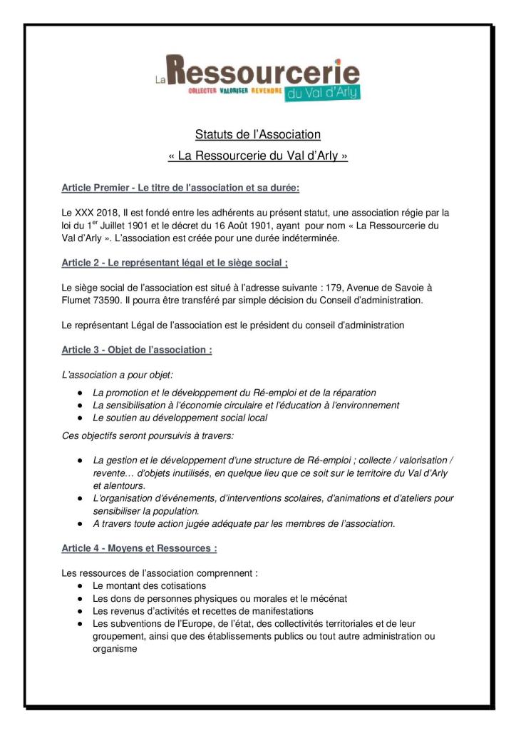 L Association 2 Les Statuts La Ressourcerie Du Val D Arly l-association-2-les-statuts-la-ressourcerie-du-val-d-arly